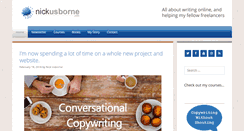 Desktop Screenshot of nickusborne.com